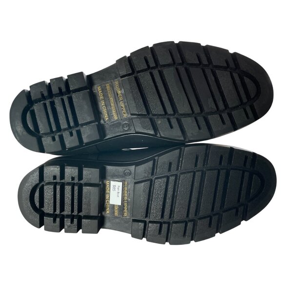 Everlane The Rain Boot Womens 6 Black Rubber Chelsea Boots - Picture 14 of 15